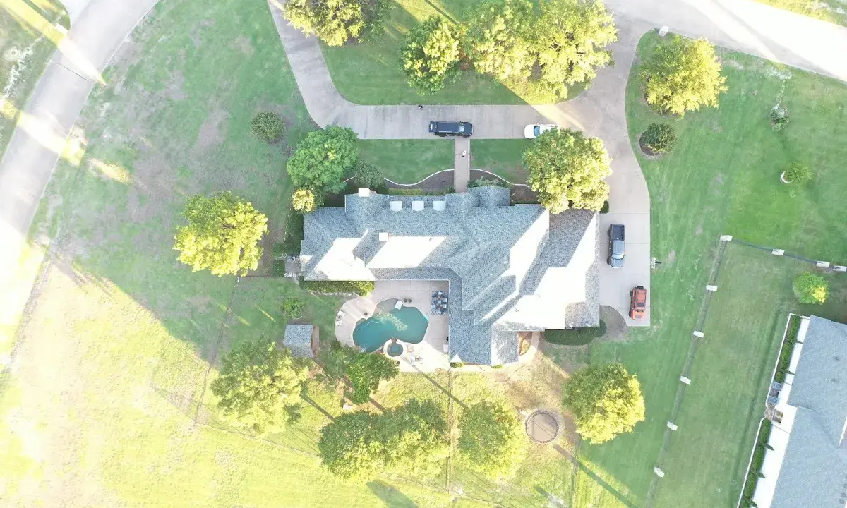 New shingle roof installation on a home in El Reno